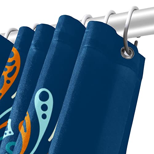 Rideau de douche mandala imperméable pour éviter les éclaboussures avec style boho - 6