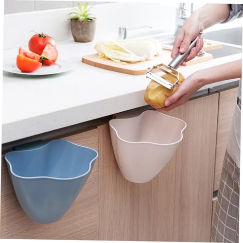 Hemobllo 3pcs Mini Canecas de Basura Colgantes para Cocina miniatura 5