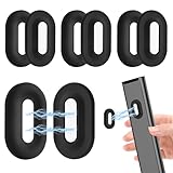 Applications universelles : ce support pour télécommande est polyvalent et peut être utilisé sur presque toutes les surfaces lisses. Il est idéal pour les télécommandes de télévision, de climatisation ou de ventilateurs, ainsi que pour les chargeurs de brosses à dents électriques ou les multiprises. Il s'adapte de manière flexible à divers appareils ménagers et optimise votre organisation.