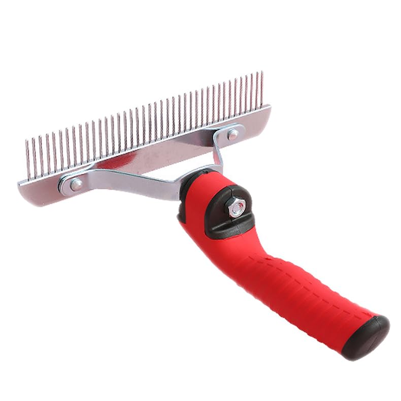 Lushly Couteau à Trimmer Chien, Peigne de Rasage pour Animaux de