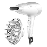 Braun HD385 - Satin hair 3 power perfection secador de pelo con iontec y difusor, 2000 w