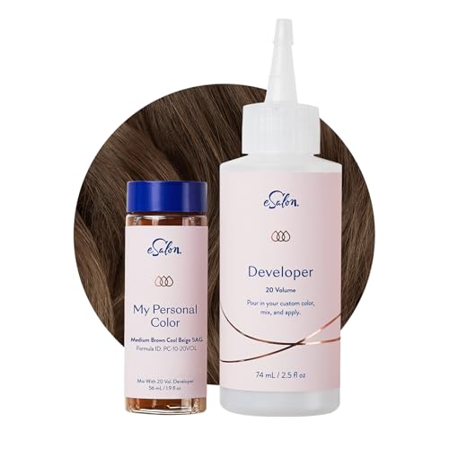 eSalon Medium Brown Cool Beige Kit