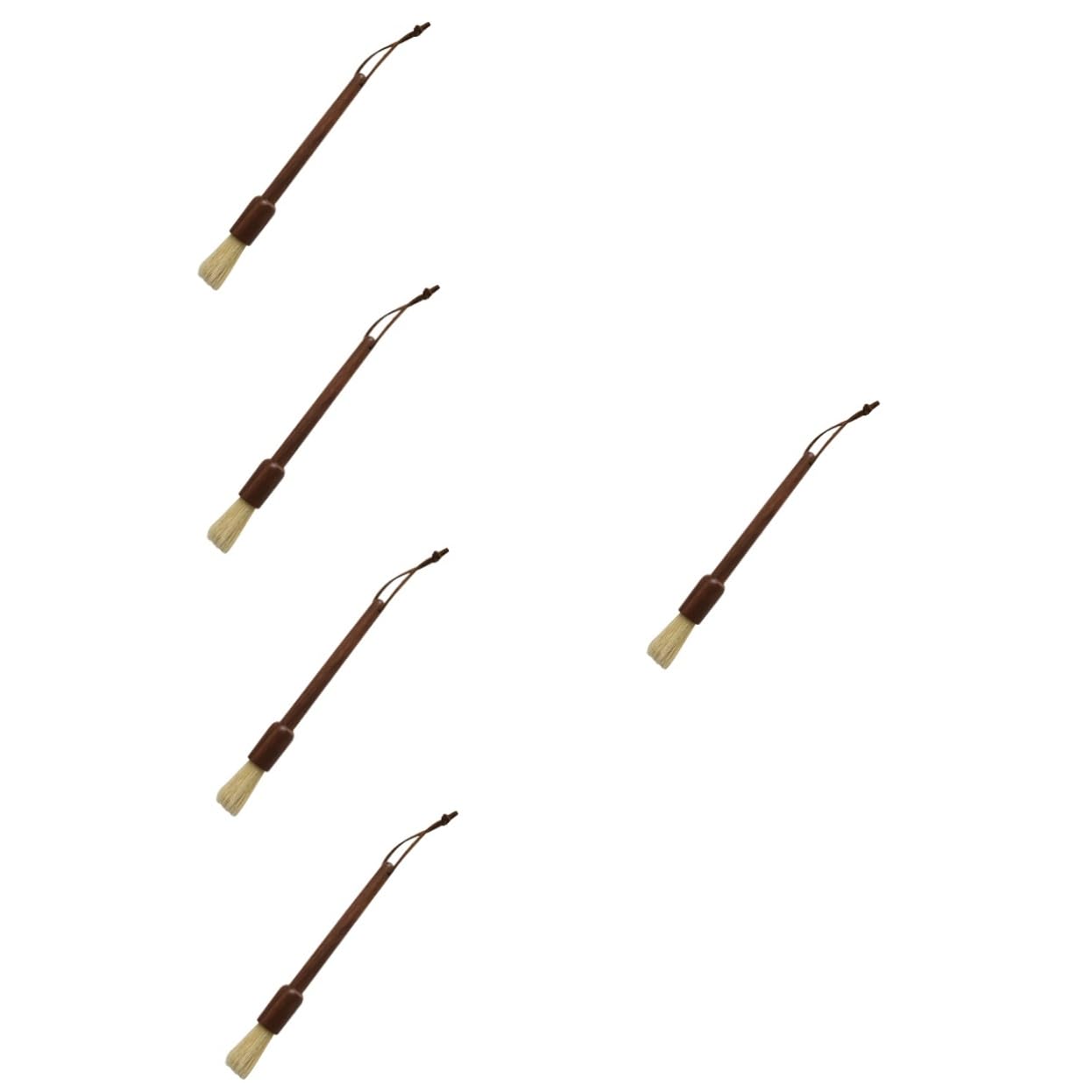 TOPBATHY 5 Piezas Cepillo De Limpieza Para Cafeteras Equipo Agitadores Cepillos De Lavado Cepillo Limpiador De Maquinas De Cafe Grifo Limpiadores Amoladora Cable Manipula Matraz Hundir Nuez