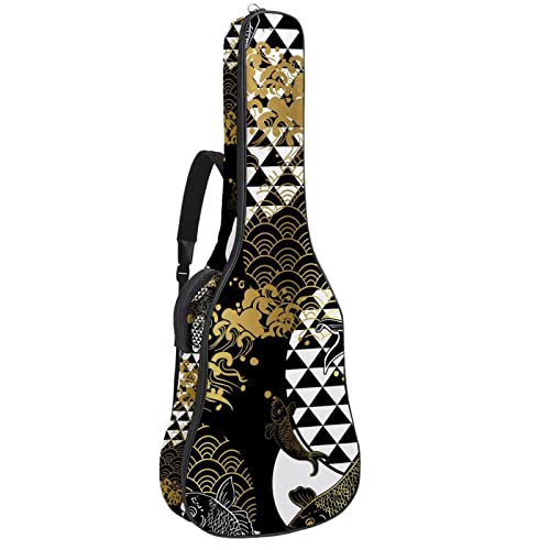 Étui guitare acoustique rembourré et épais contre les chocs et la pluie Couleur 9