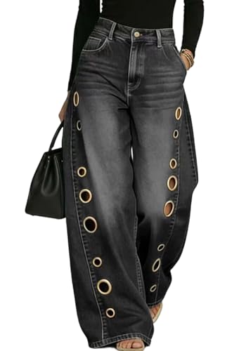 パンツ jent louis Eyelet Baggy Denim Pants/y2k 41TcNz8TcXL.jpg