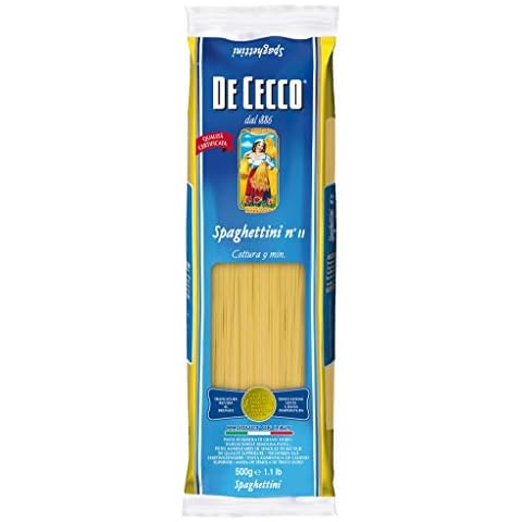De Cecco No.11 Spaghettini 500g Pasta Cover