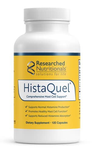 Researched Nutritionals HistaQuel - Dual-Action Histamine & Mast Cell Support Formula - Clinically...