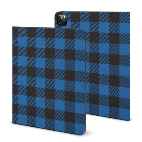 Coque iPad Pro 11 veille automatique et support à carreaux