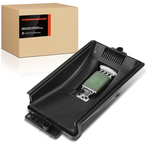 Frankberg Resistencia del Motor del ventilador del calentador Compatible con A3 B.o.r.a Golf IV Polo New Beetle L.u.p.o TT Arosa Cordoba Ibiza II Leon Toledo II Sustituir# 1J0819022