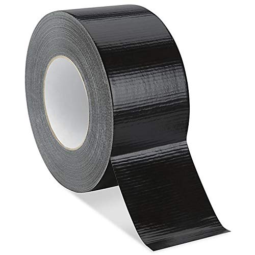 Premium ANI-SAFE Black Duct Tape, Gaffa, Duck, 50 Meters, 50mm Wide, 1 Roll of 50m x 50mm, Heavy Duty, DIY, Cloth UV waterproof