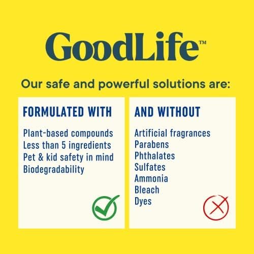 Miniatura 8 de Good Life Solutions Spray natural para eliminar olores y manchas de 16 onzas y removedor de manchas cítricas Oxy de 32 onzas, a base de plantas, sin