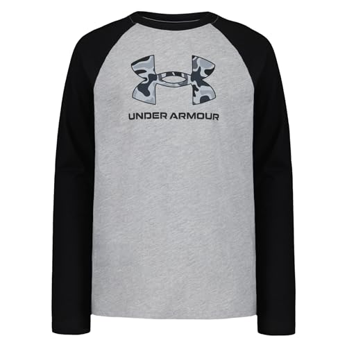 Image of Under Armour Boys' Long Sleeve Graphic T-Shirt, Lightweight & Breathable, Outdoor Collection