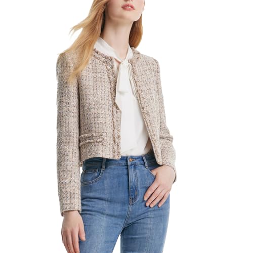 2025 Womens Casual Blazers Long Sleeve Work Office Open Front Suit Jacket Business Blazer - Image 3