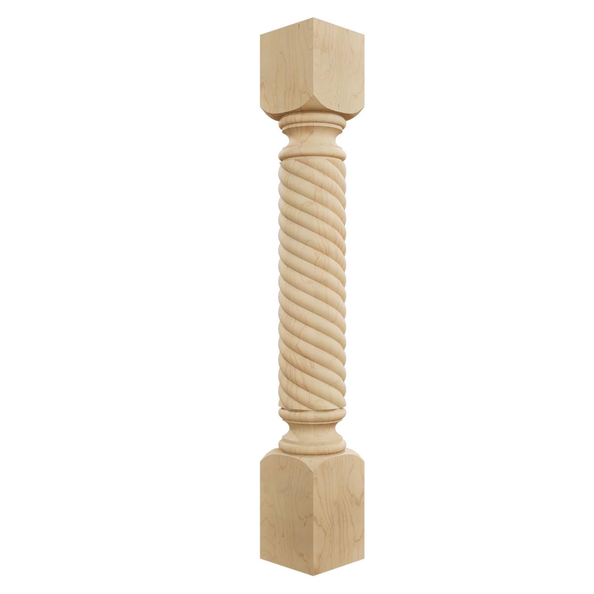 Colonne en bois rouge Hamilton Corde Ekena menuiseries pour agencement haut de gamme