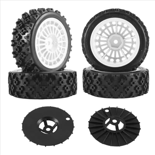 Pneus RC 1/10 Tamiya TT01 TT02 pour rouler en extérieur sur parking et piste