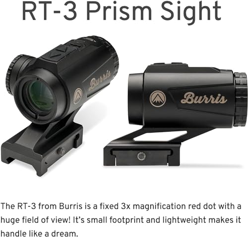 Burris Optics Thermal Kit Includes BTC35 V2 Thermal Imaging Clip On RifleScope, RT3 riflescope, and Picatinny Ring