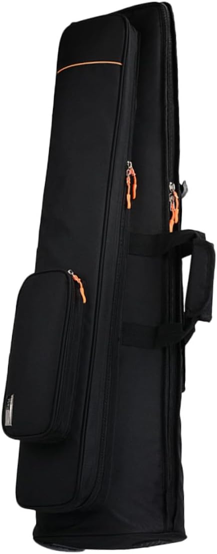 Toddmomy Oxford Cloth Trombone Storage Bag Durable Portable Case with Double Shoulder Design for Safe Transport of Musical Instruments