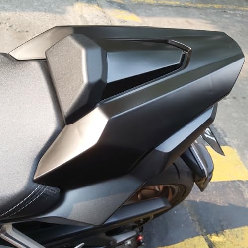 Midimttop Motorrad Hinten Sozius-Sitz,Fondpassagier Soziusabdeckung ABS Heckabdeckung Sitzverkleidung Replacement for CB650R CBR 650R CB 650 R 2019 2020 Zubehör (Matt-schwarz)