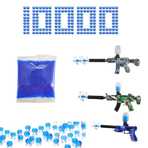 Bolinhas de gel Laranja 7-8mm para arminhas blaster de gel e lançador de bolinha de gel 10.000Un