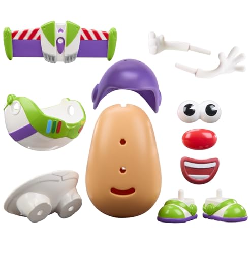 Potato Head Toy Story Buzz Spudyear Set with 1 Potato Body and 11 Accessories, Toddler and Preschool Toys for Girls and Boys Ages 2+ by Mr. Potato Head - Image 2