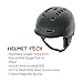 PRET Fury Ski & Snowboard Helmet | Level C Ventilation | MIPS Impact Protection | Stealth Black | Large
