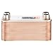 VEVOR Brazed Plate Heat Exchanger, EATB28-50 5