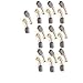 Aexit Power Tool Electrical Electric Motor Carbon Brushes 11 x 7 x 4mm Electric Motors 20 Pcs