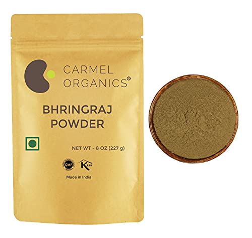 Natural Bhringraj/Eclipta Alba Powder (8 Ounce) for Hair growth | No added preservatives