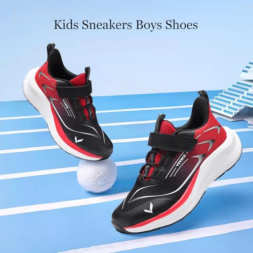 Image of JMFCHI Boys Girls Kids Sneakers Knitted Mesh Running Tennis Athletic Shoes | Breathable,Lightweight,Comfortable,Non-slip,Easy wear,Casual fashion,Indoor outdoor,Gym sport,Daily play,Little /Big Kid