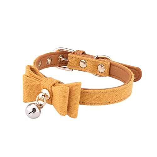 ペットベル 蝶ネクタイ 猫の首輪 フェルト布 ペット用品