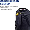 J World Sunny Rolling Backpack for Kids. Roller Bag With Wheels, Black