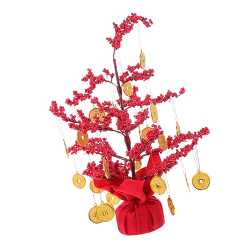 Arbre de Fortune style chinois aux finitions soignées pour maison élégante