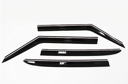 Smoked Window Visor Sun Rain Vent Guard 4p For 2018 Kia Soul