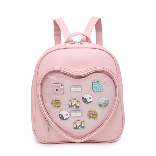 CHERRY SAUCE Ita Bag - Bolso de mano japonés con forma de corazón...