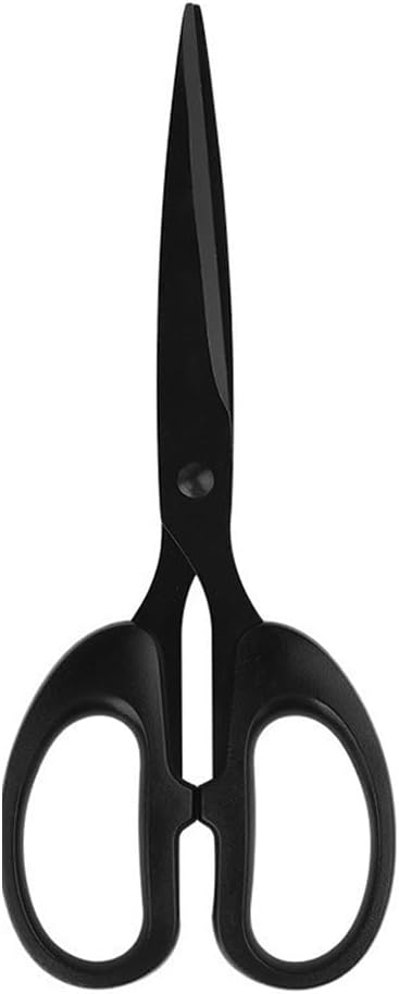 1PC Large Stainless Steel Scissors with Rust-Resistant & Non-Stick Coating - Perfect for Home Sewing, Office, School, Fabric Crafting, and Art Decoupage