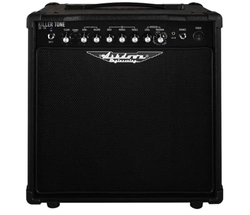ASHDOWN - KT‑30FX Combo 30 W FX, Amplificatore Chitarra Transistor, Due Canali, Uscita Cuffie & AUX IN, 16 Effetti Digitali
