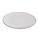 TIENDA EURASIA® Plato Decorativo de Madera - Centro de Mesa - Diseño Original - Acabado Decapado - Ø40 x 4cm (Blanco Puntos -1420)