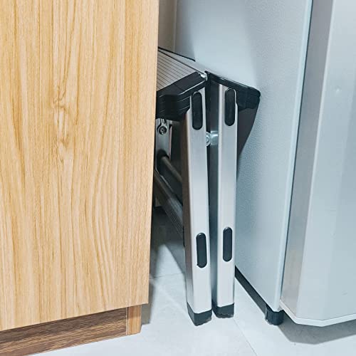 Folding Step Stool Small Foldable Step Stool One Step Ladder With 330 Lb Large Loading Capacity For Kitchen, Bathroom, Closet, Garage, Garden #TOP6