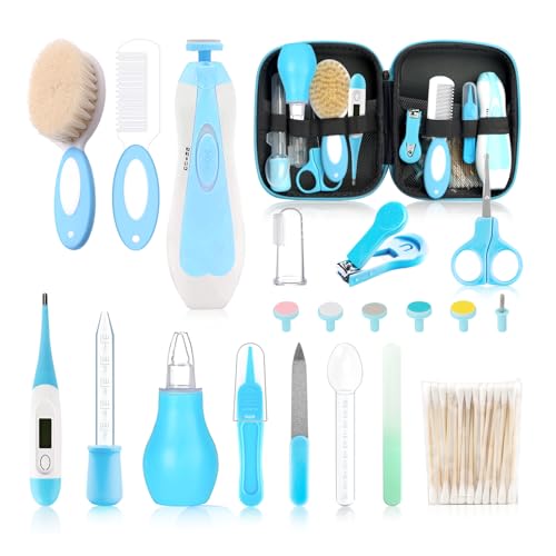 Baby Grooming Kit，Electric Safety Nail Trimmer Baby Nursery Kit，I...