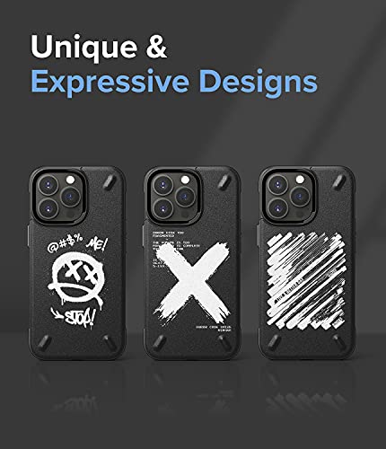 Image of Ringke Onyx Compatible with iPhone 13 Pro Case Back Cover Rugged Flexible Protection Durable Anti-Slip TPU Heavy Impact Shock Absorbent iPhone 13 Pro Back Cover Case - X