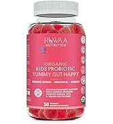 PROBIOTICS for Kids | Ruwaa Nutrition Organic Kids Probiotics Gummies, 2.5 Billion CFU, Digestive...