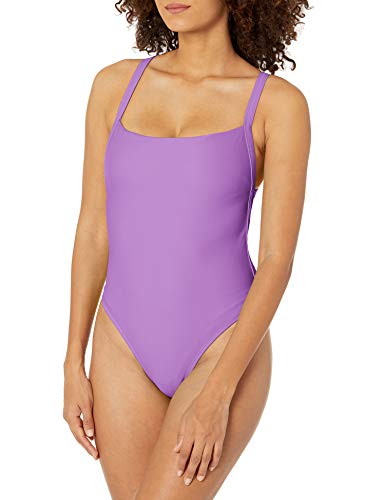 Image of Body Glove Women's Standard Smoothies Electra Solid One Piece Swimsuit with Strappy Back Detail