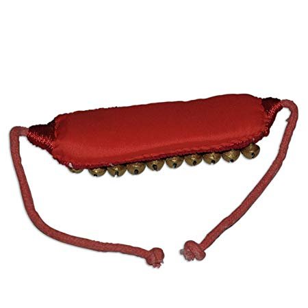 Ghungroos (clochettes De Danse) Indiennes - 10+10 Clochettes, En Laiton, Pour Bharatnatyam, Kuchipudi, Odissi