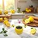 Apple Blossom Solar Dancing Flower Sunflower Toy, Figurines Ornament, Car Swinging Decoration, Windowsill Honey Bee Swing Toys and Games