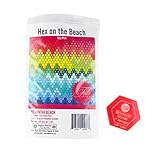 Paper Pieces Hex On The Beach Pattern Piece Pack and Acrylic Template Varies