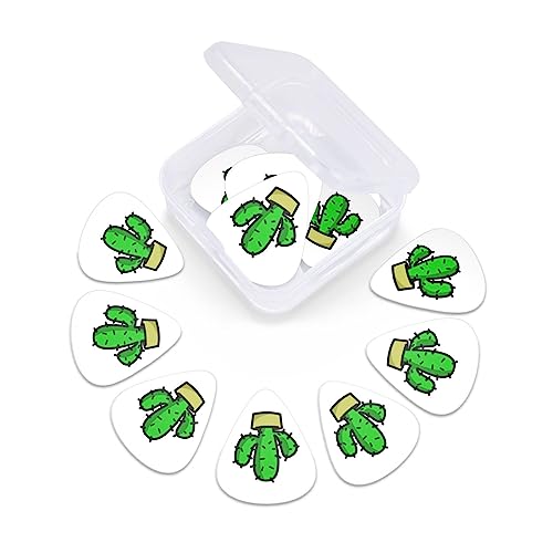 Cactus Médiators de guitare 12 médiators tendance durables dans une boîte pour ukulélé guitare électrique basse - Les Beatles, Paul McCartney, John Lennon, RIngo Starr, George Harrison Cactus Médiators de guitare 12 médiators tendance durables dans une boîte pour ukulélé guitare électrique basse – Image 7
