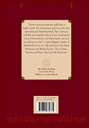 Nefarious Crimes, Contested Justice: Illicit Sex and Infanticide in the Republic of Venice, 1557-178