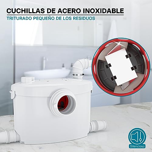 Miniatura 3 de Xpotool 4 1 Triturador Sanitario 400w Equipo Elevador Aguas Residuales
