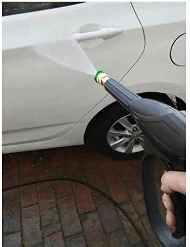 Miniatura 7 de 5 puntas de boquilla de pulverización para lavadora de alta presión, varios grados, 1.142 x 0.827 x 1.142 in (0 grados)