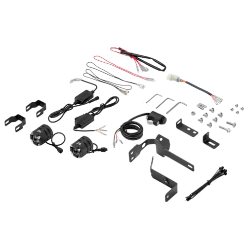 ジータレーシング(ZETA RACING) CRF250L/RALLY '21-24(MD47) LED フォグライト アドベンチャーライド ツーリング 峠道 省電力 1500ルーメン IP66 防水 F5960